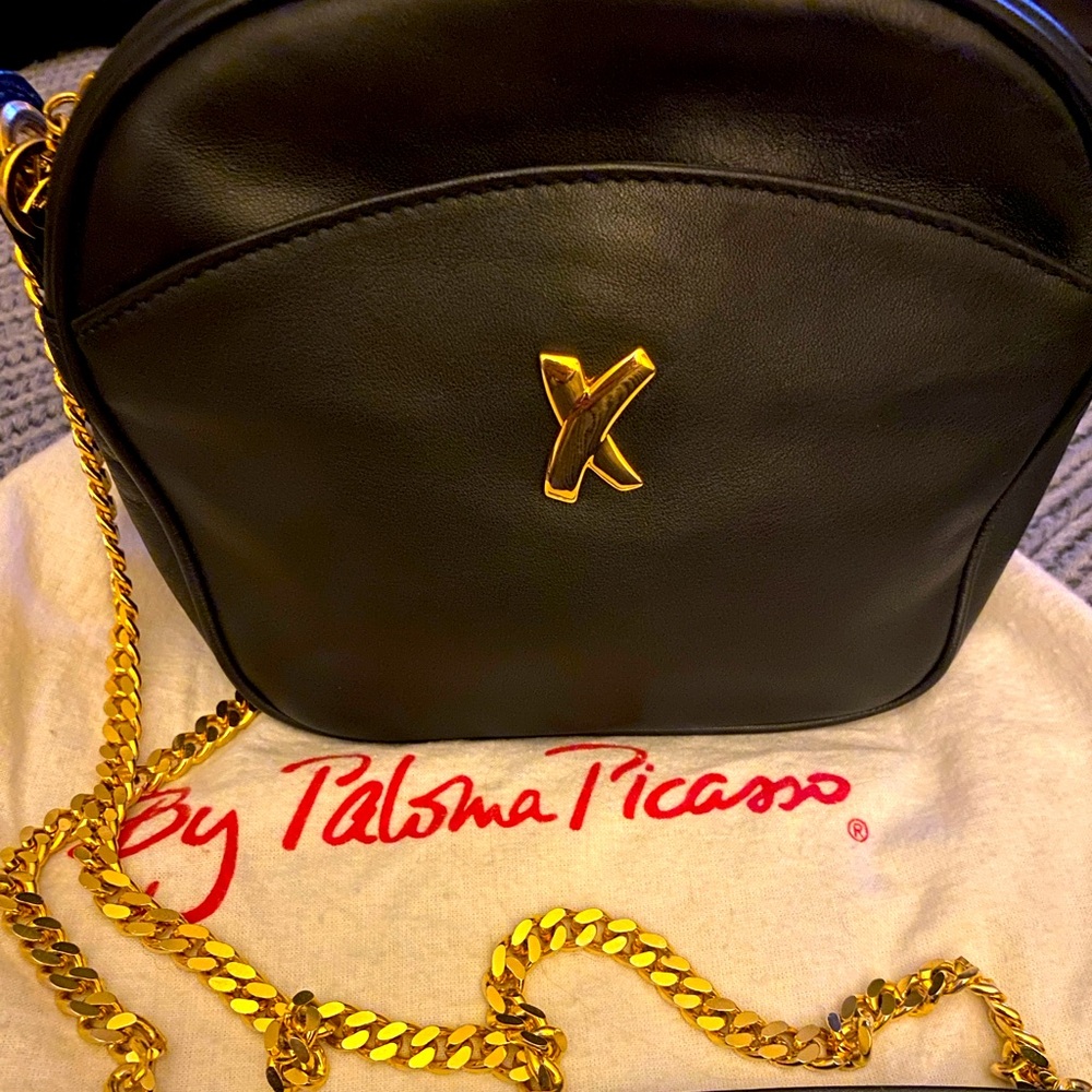Authentic Paloma Picasso crossbody bag in black - Picture 1 of 11